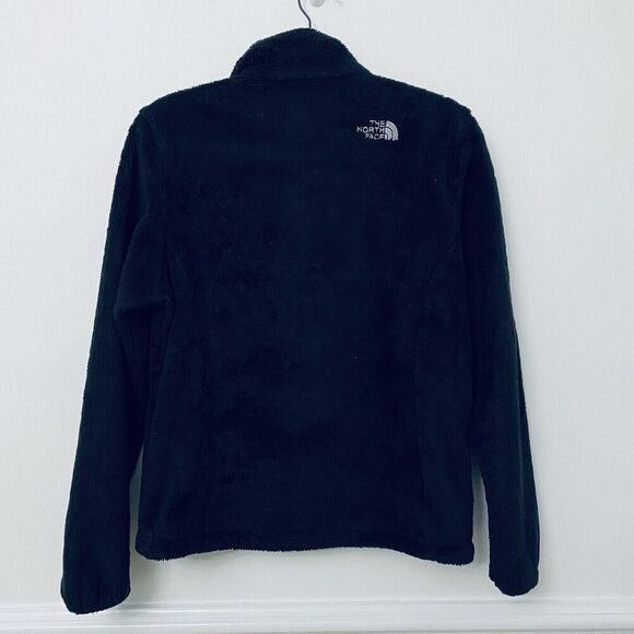 The North Face Oscito Black Full Zip Shaggy Cinch Hem Jacket Women's Medium - Picture 6 of 16